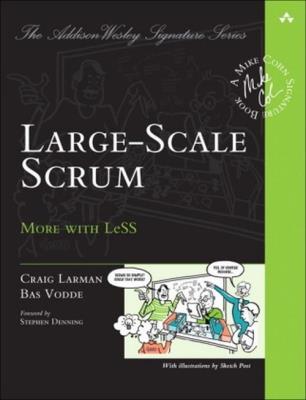 Large-Scale Scrum: More with LeSS. Autor: Bas Vodde, Larman Craig. SmakLiter.pl Okładka książki Large-Scale Scrum: More with LeSS