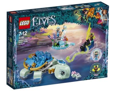 Okładka książki Lego Elves. Naida i zasadzka na zółwia wody 41191