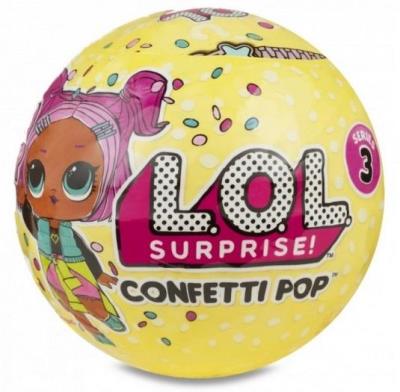 Opakowanie LOL Laleczka Confetti Niespodzianka S3-1