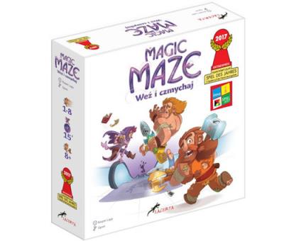 Magic Maze Weź i czmychaj. Wydawca: Lacerta. SmakLiter.pl Opakowanie Magic Maze Weź i czmychaj