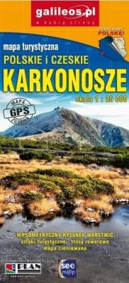 Okładka książki Mapa turystyczna - Karkonosze 1:25 000