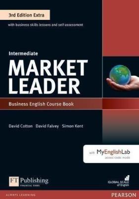 Okładka książki Market Leader 3E Extra Interme. SB + MyEnglishLab
