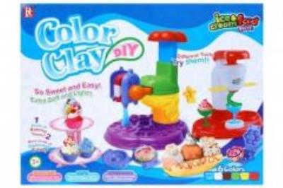 Opakowanie Masa plastyczna z akcesoriami lodziarnia