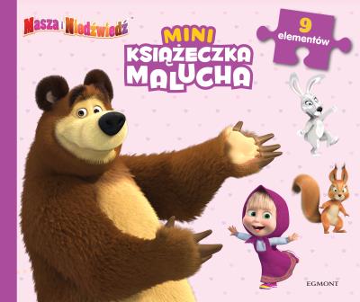 Masza i Niedźwiedź. Miniksiążeczka malucha. Autor: Opracowanie zbiorowe. SmakLiter.pl Okładka książki Masza i Niedźwiedź. Miniksiążeczka malucha