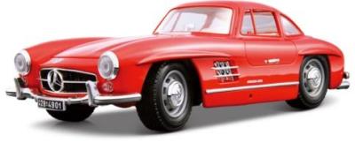 Opakowanie Mercedes-Benz 300 SL 1954 czerwony 1:18 BBURAGO