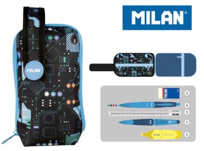 Opakowanie Multipiórnik Milan owalny mini z 1 piórnikiem Connection