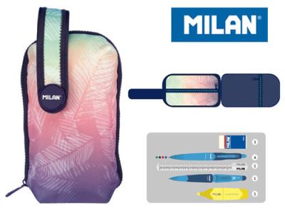 Opakowanie Multipiórnik MILAN owalny mini z 1 piórnikiem Sunset