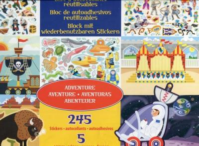 Opakowanie Naklejki wielorazowe Przygoda