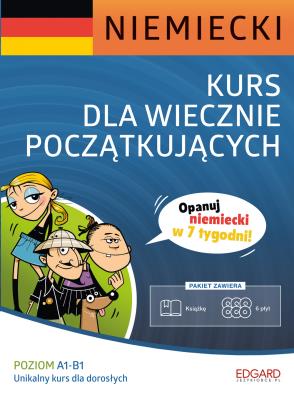 Okładka książki Niemiecki Kurs dla wiecznie początkujących