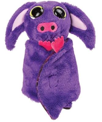 Okładka książki Nietoperz różowo-fioletowy 19 cm SUKI