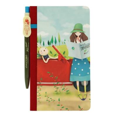 Opakowanie Notatnik z długopisem - Road Trip