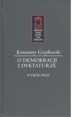 Okładka książki O demokracji i dyktaturze