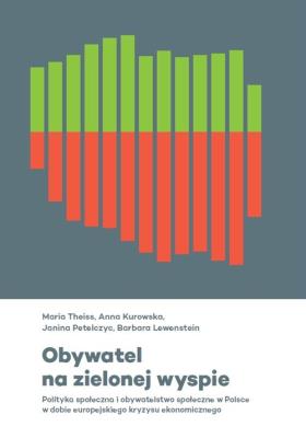 Obywatel na zielonej wyspie. Autor: Theiss Maria, Drab-Kurowska Anna, Petelczyc Janina, Barbara Lewenstein (red.). SmakLiter.pl Okładka książki Obywatel na zielonej wyspie