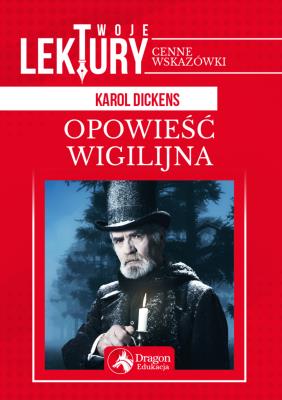 Opowieść wigilijna . Autor: Karol Dickens. SmakLiter.pl Okładka książki Opowieść wigilijna
