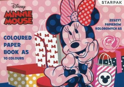 Opakowanie Papier kolorowy A5 Minnie 10 kolorów 25 sztuk