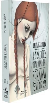 Paradoks Marionetki: Sprawa Zegarmistrza. Autor: Karnicka Anna. SmakLiter.pl Okładka książki Paradoks Marionetki: Sprawa Zegarmistrza