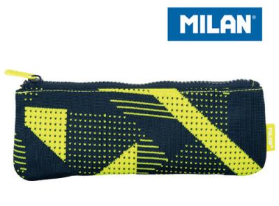 Opakowanie Piórnik MILAN płaski mały KNIT żółty