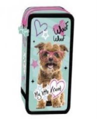 Opakowanie Piórnik podwójny wyposażenie My Little Friend Pies