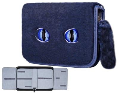 Opakowanie Piórnik szkolny WAR-418 Kot Granatowy