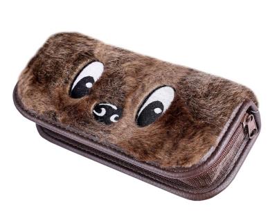 Opakowanie Piórnik szkolny WAR-445 Brązowy WARTA