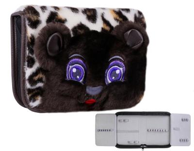 Opakowanie Piórnik szkolny WAR-458 Brązowy Fioletowooki