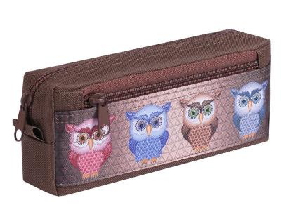 Opakowanie Piórnik szkolny WAR-476 Brązowy WARTA