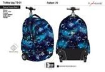 Okładka książki Plecak na kółkach, 4-komorowy Cosmos