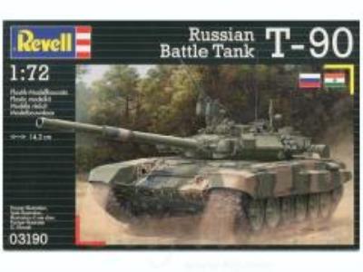 Opakowanie Pojazd. Russian Battle Tank T-90