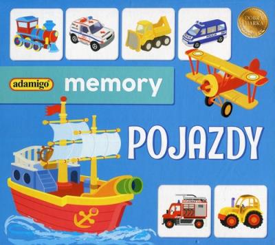 Pojazdy memory. Wydawca: Adamigo. SmakLiter.pl Opakowanie Pojazdy memory