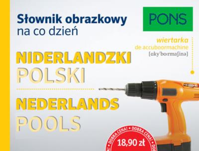 PONS Słownik obrazkowy na co dzień niderlandzki polski. Autor: Hans Beelen. SmakLiter.pl Okładka książki PONS Słownik obrazkowy na co dzień niderlandzki polski