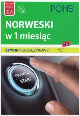Okładka książki PONS Szybki kurs językowy Norweski w 1 miesiąc z płytą CD