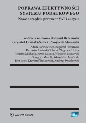 Okładka książki Poprawa efektywności systemu podatkowego