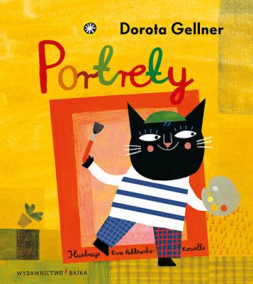 Portrety. Autor: Dorota Gellner. SmakLiter.pl Okładka książki Portrety