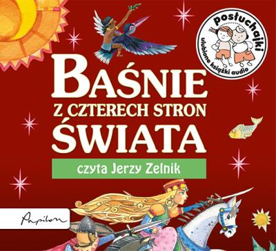 Posłuchajki. Baśnie z czterech stron świata. Autor: Sobich Agnieszka. SmakLiter.pl Okładka książki Posłuchajki. Baśnie z czterech stron świata