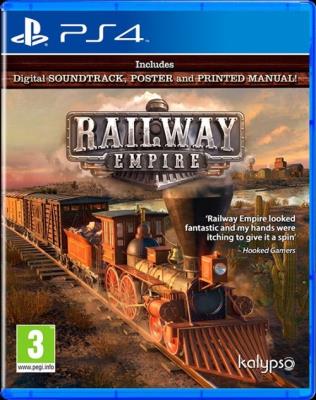 PS4 Railway Empire. Wydawca: CDP.pl. SmakLiter.pl Opakowanie PS4 Railway Empire