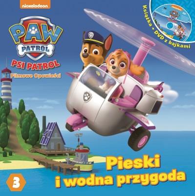 Okładka książki Psi Patrol. Pieski i wodna przygoda.DVD