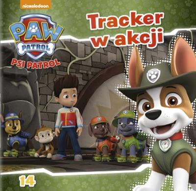 Okładka książki Psi Patrol.Tracker w akcji.STORY