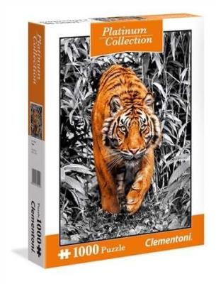 Okładka książki Puzzle 1000 Platinum Collection Tiger