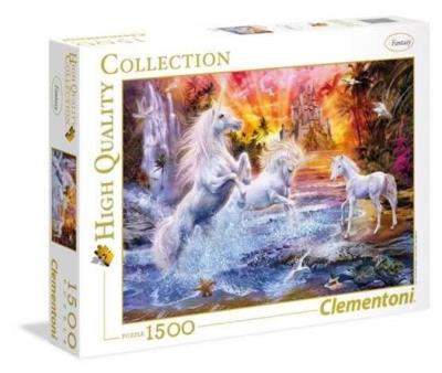 Okładka książki Puzzle 1500 Wild Unicorns