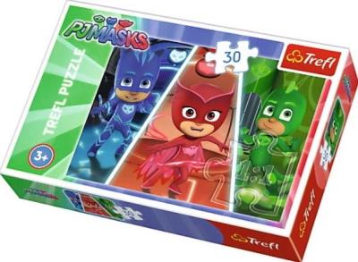 Puzzle 30 Dzielna drużyna TREFL. Wydawca: Trefl. SmakLiter.pl Opakowanie Puzzle 30 Dzielna drużyna TREFL