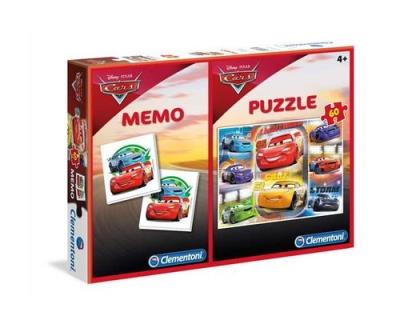 Opakowanie Puzzle 60 + Memo Auta