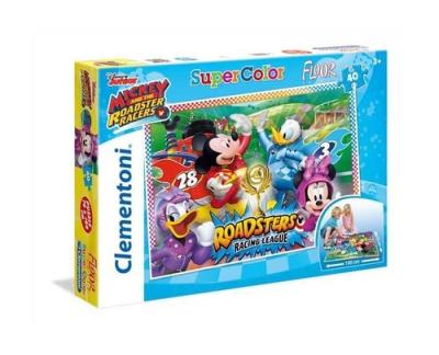 Opakowanie Puzzle podłogowe SuperColor Mickey i raźni rajdowcy 40