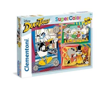 Opakowanie Puzzle SuperColor Duck Tales 3x48