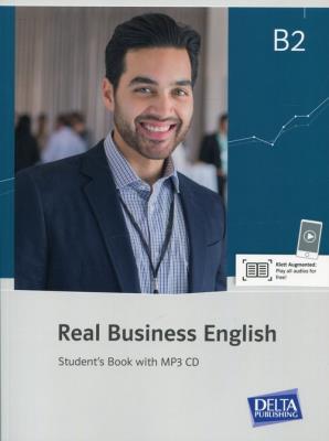 Real Business English B2 Student's Book + Mp3 CD. Autor: Rebecca Buller. SmakLiter.pl Okładka książki Real Business English B2 Student's Book + Mp3 CD