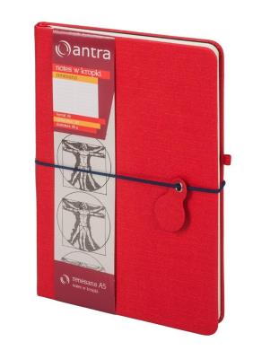 Opakowanie Renesans A5 Notes kropki czerwony