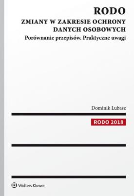 Okładka książki RODO Zmiany w zakresie ochrony danych osobowych