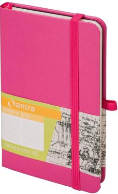 Opakowanie Romantyzm A6 Notes linia malina