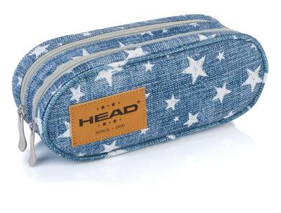 Opakowanie Saszetka piórnik na dwa zamki XL HD-110 Head 2
