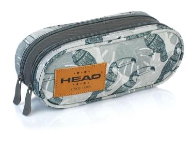 Opakowanie Saszetka piórnik na dwa zamki XL HD-49 Head 2