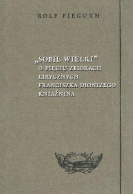 Sobie wielki. Autor: Fieguth Rolf. SmakLiter.pl Okładka książki Sobie wielki